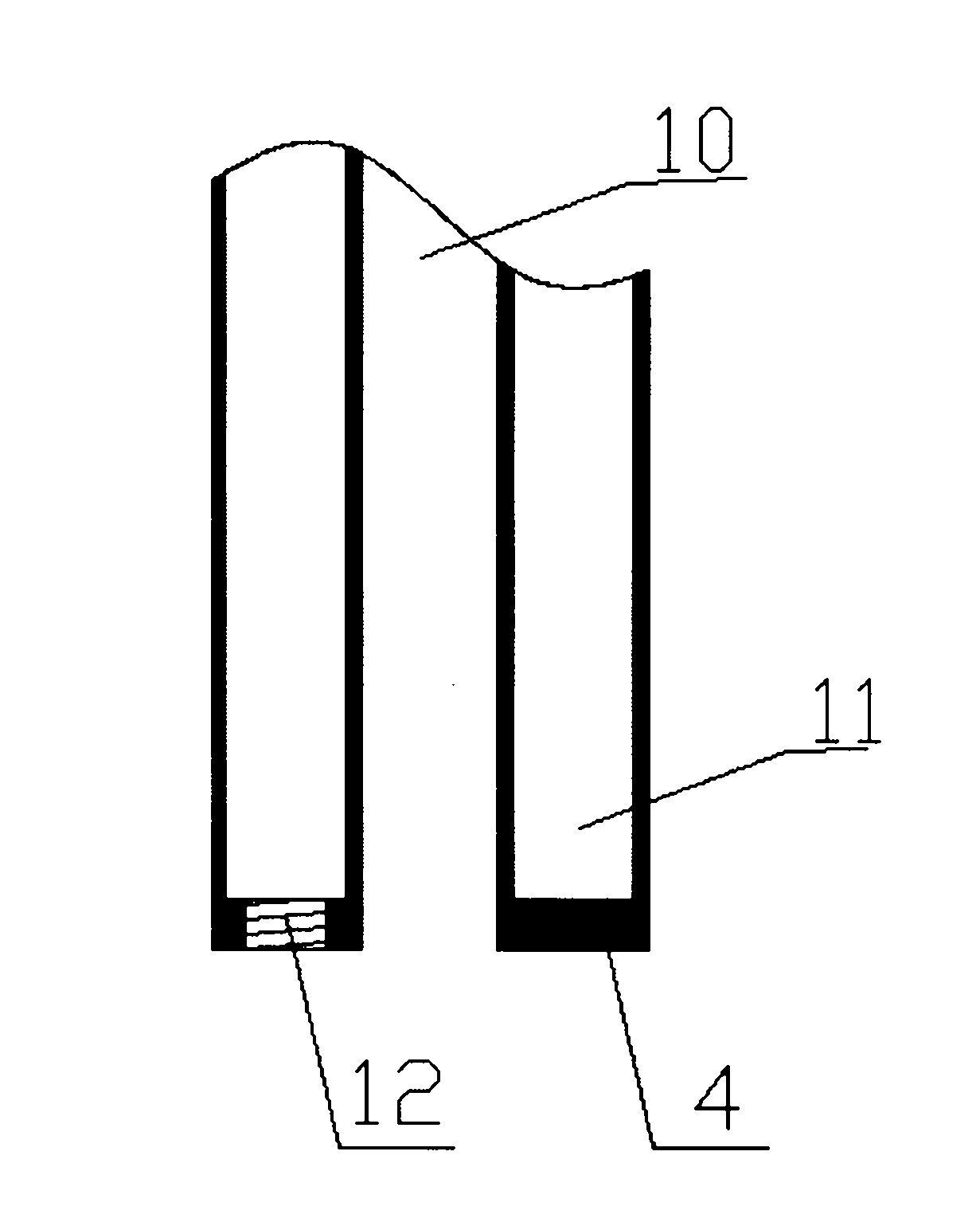 Multi-pulse blowing type sound wave combined deashing method