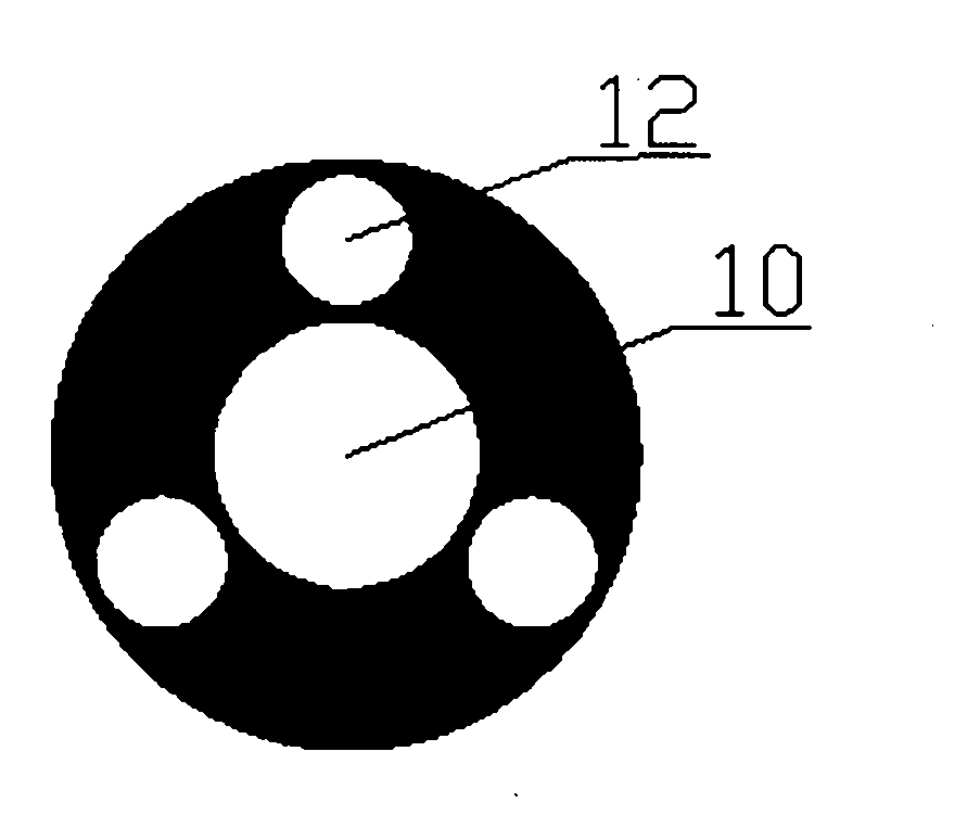 Multi-pulse blowing type sound wave combined deashing method