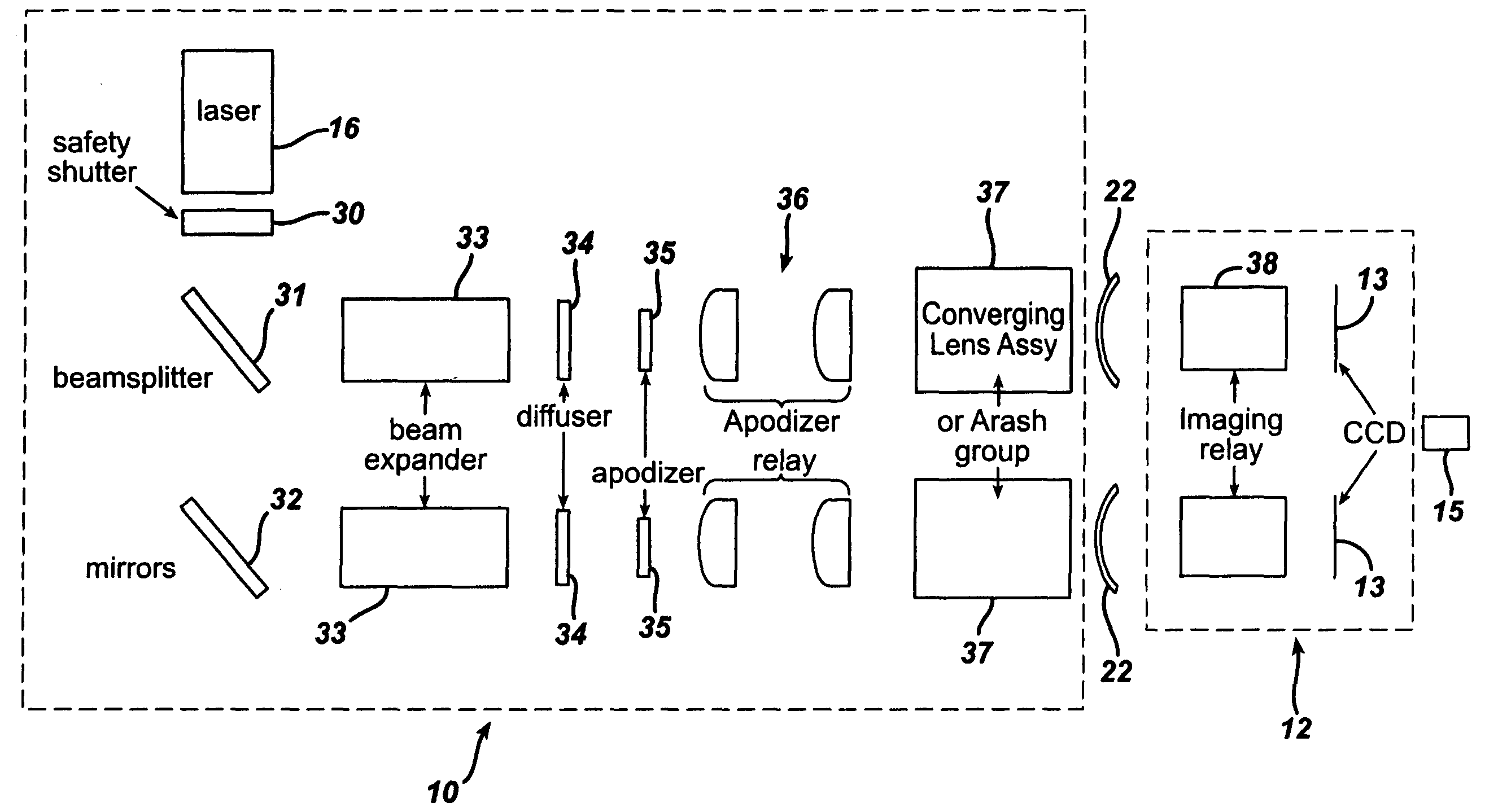 Inspection of ophthalmic lenses using absorption