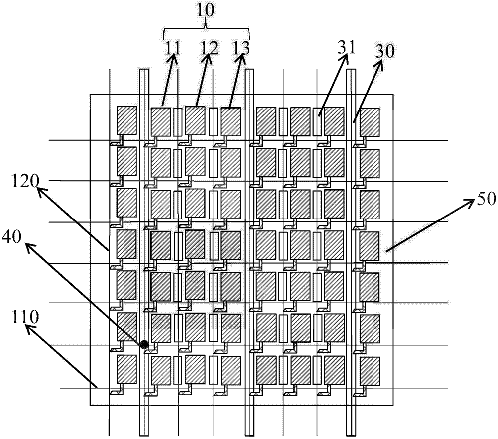 Touch display panel and touch display device