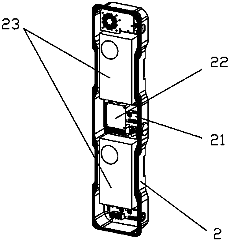 Electrical outdoor-screen connecting device