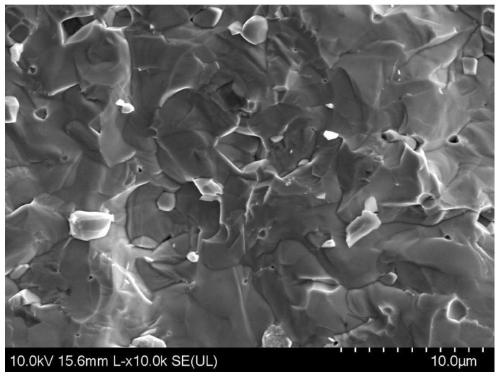 Compact and superhard high-entropy boride ceramic as well as preparation method and application thereof