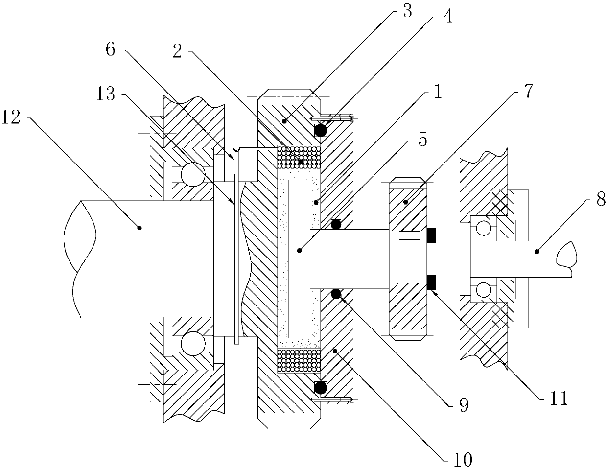 Novel overrunning clutch comprising magnetorheological fluid