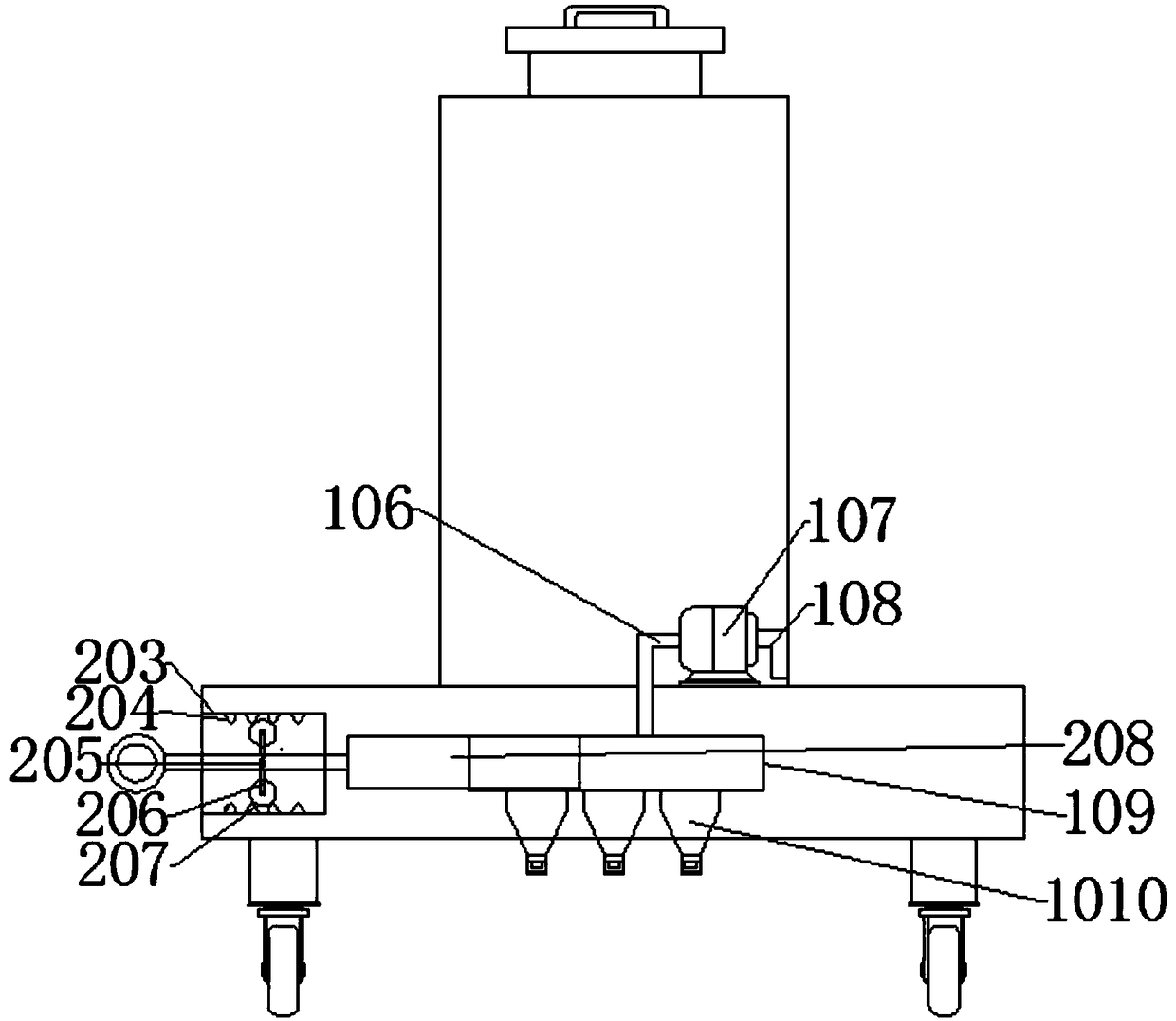 Agricultural irrigation device