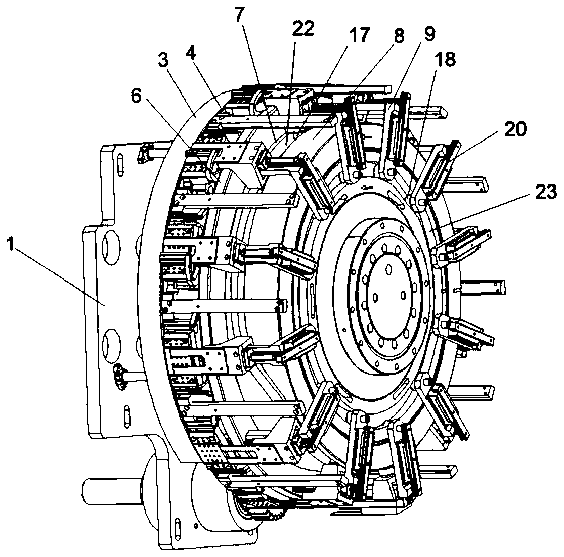 Straight strip folding device for sanitary towels and panty liners and folding method of straight strip folding device