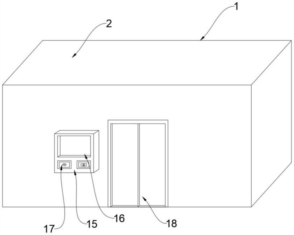 Operating room consumable warehouse capable of automatically obtaining parameters