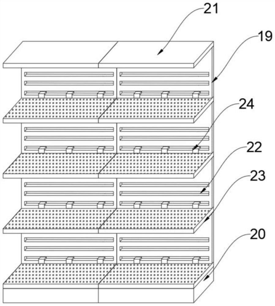 Operating room consumable warehouse capable of automatically obtaining parameters