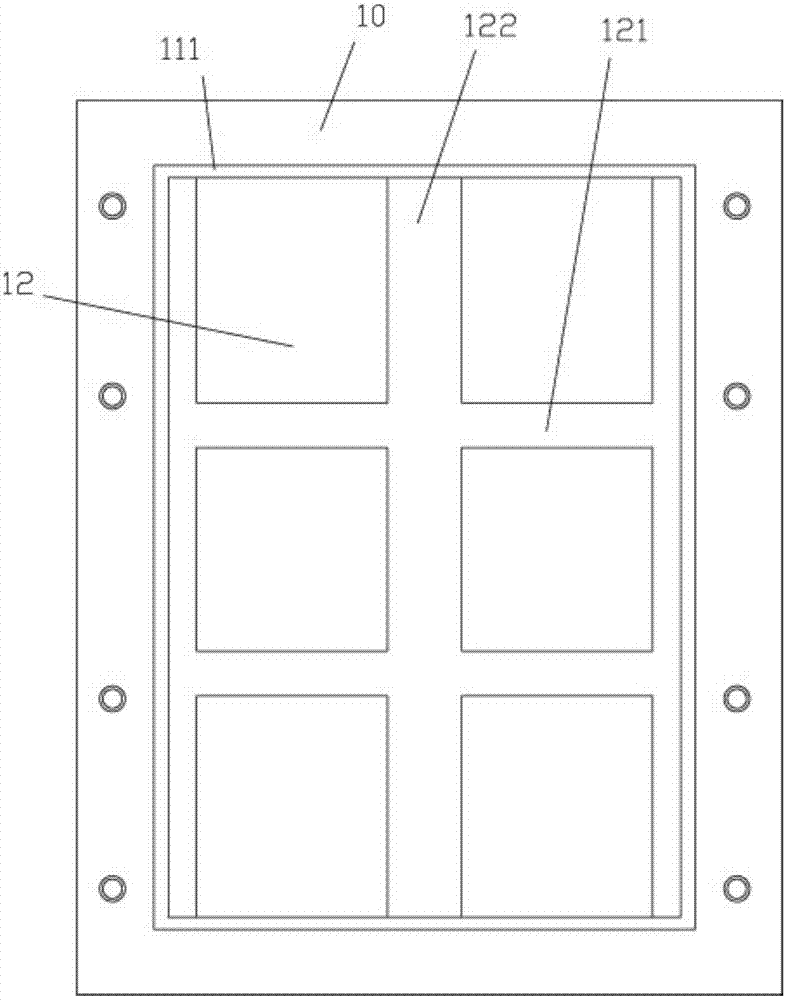 PCB body fixing mold device for PCB depaneling machine