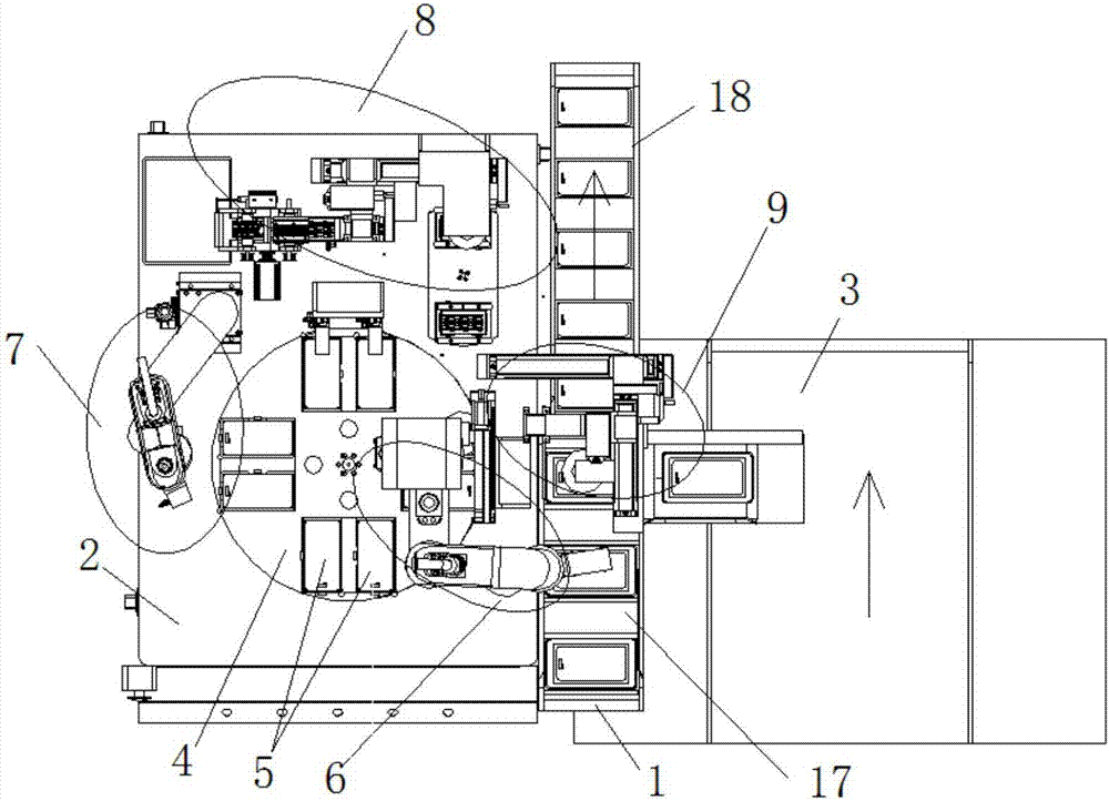 Automatic assembling machine for mobile phone receiver gauze