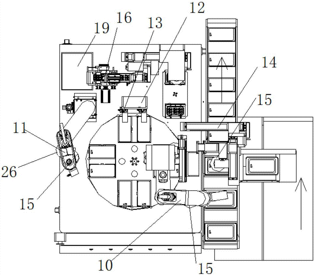 Automatic assembling machine for mobile phone receiver gauze