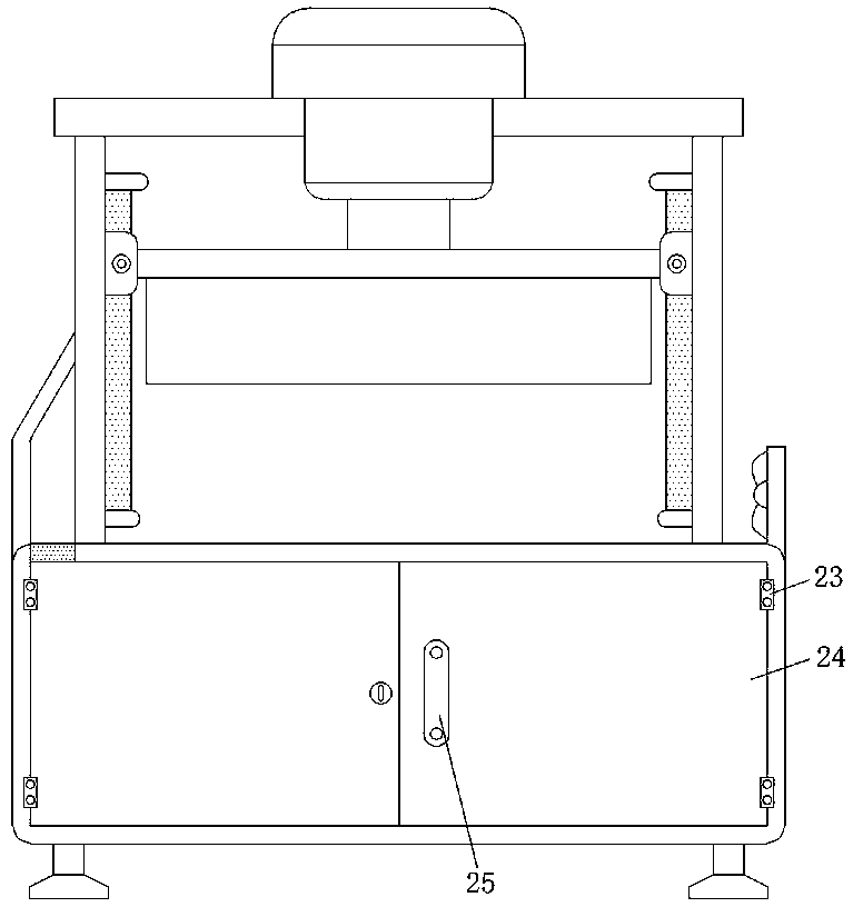 Waste recovery device for paper plate cutting