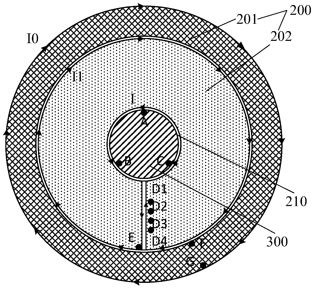 Metal detection device