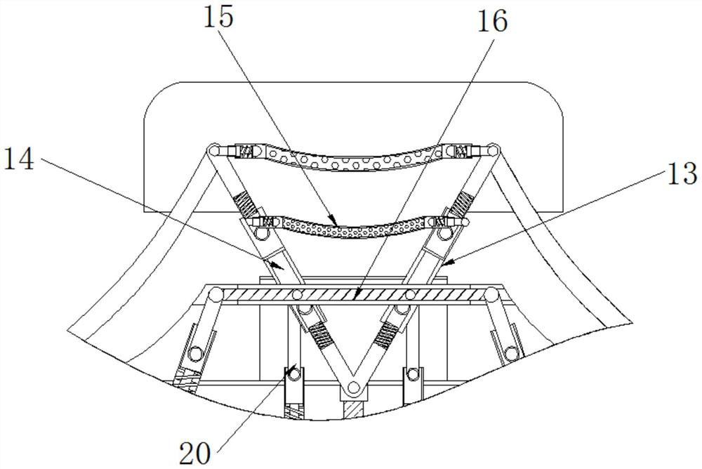 Multi-stage screening device for red kiwifruit classification