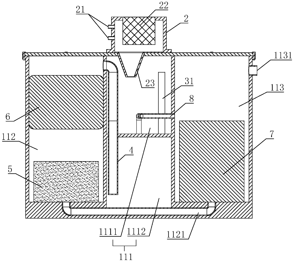 Condensate treater