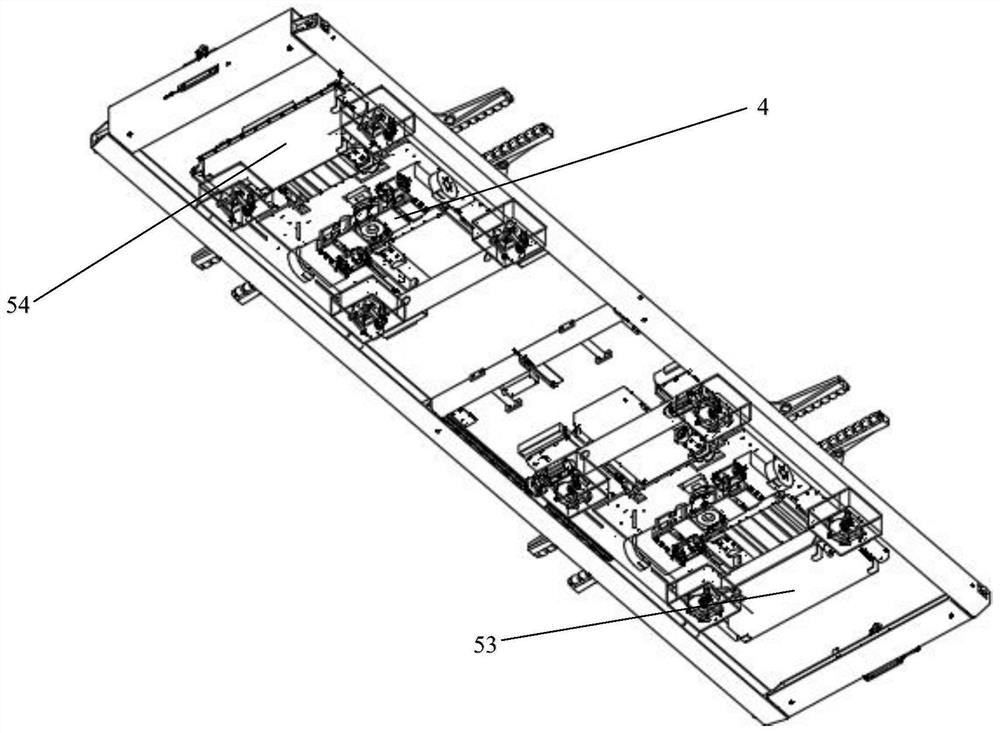 Clamping type parking robot with supporting and limiting functions