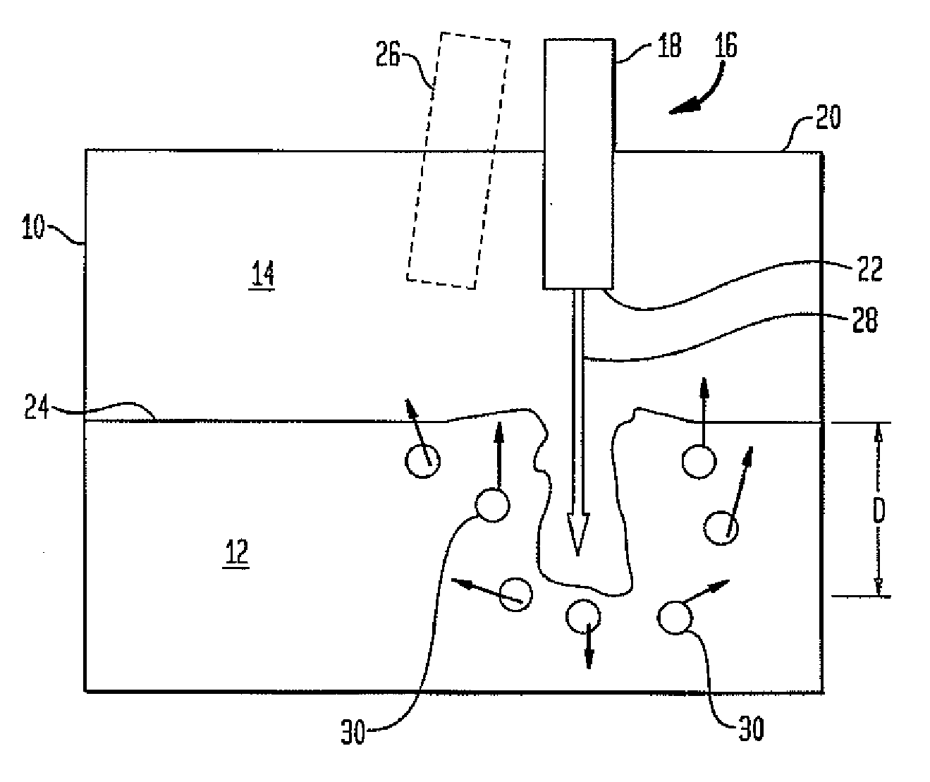 Burner injection system for glass melting