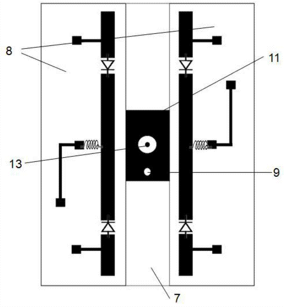 Small beam-switchable antenna capable of conducting omni-directional scanning in H face perpendicular to antenna plane