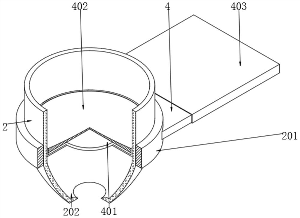 Raw material pretreatment feeding device for lithium battery electrolyte preparation