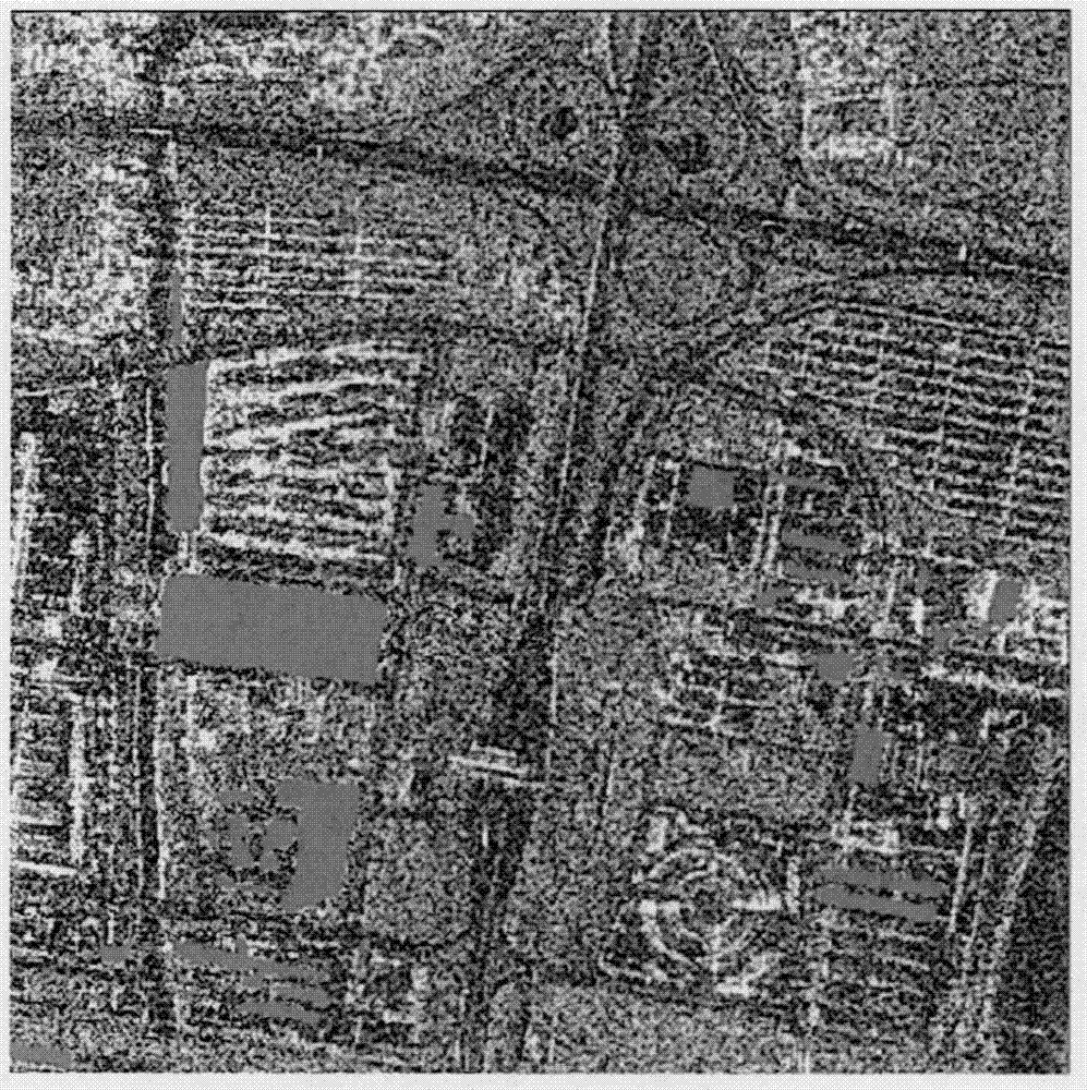 High-resolution SAR image newly-added construction land extraction software based on variation function