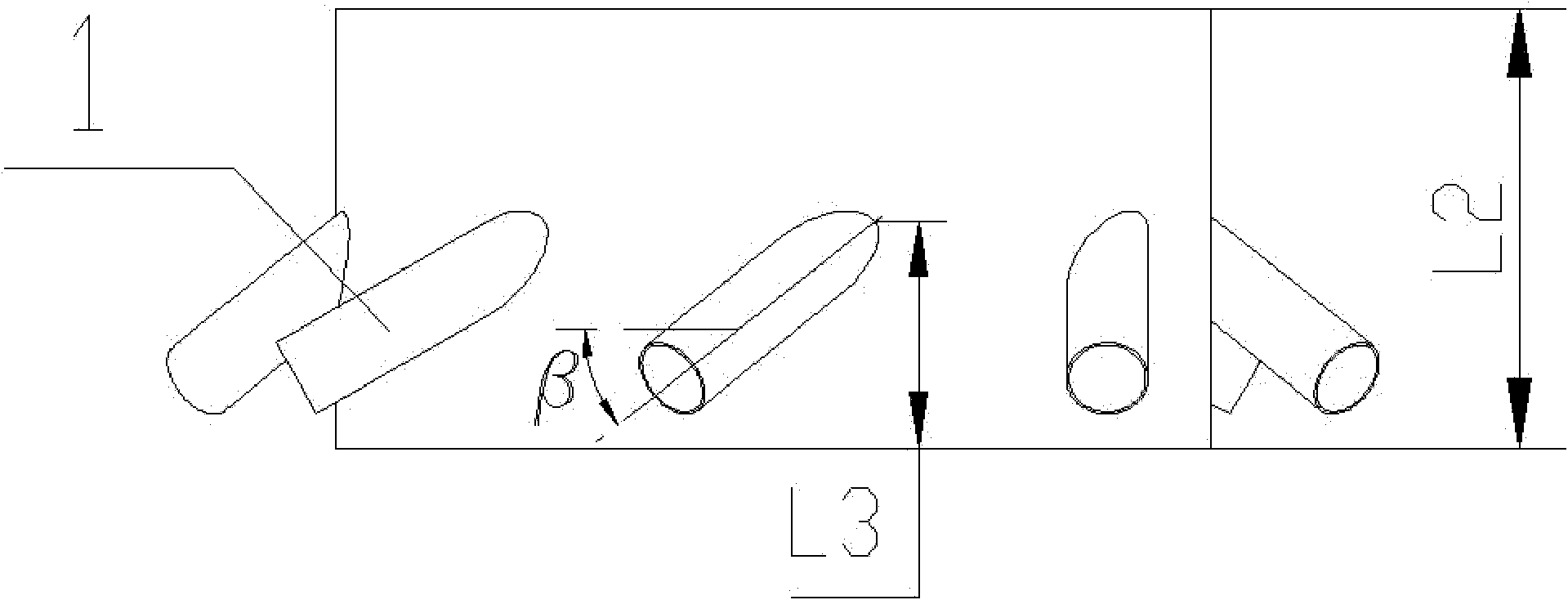 Tangential distribution-type large-diameter multi-inlet gas distributor and application thereof in carbon dioxide adsorption tower