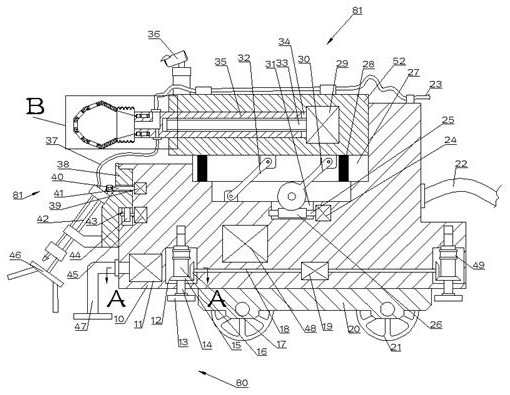 A sewer dredging environmental protection robot for pipeline dredging