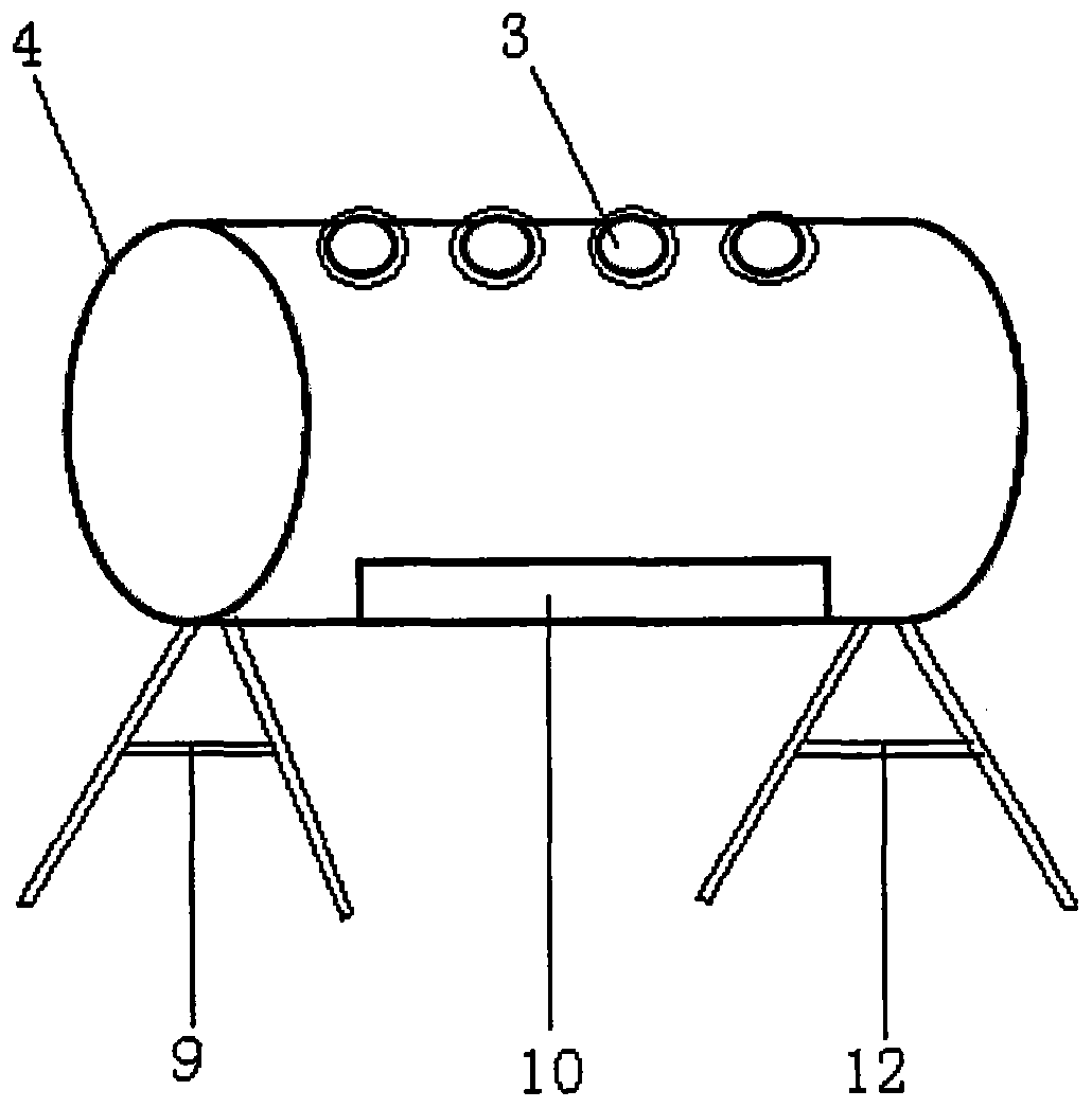 Timed feeding device for fish tank