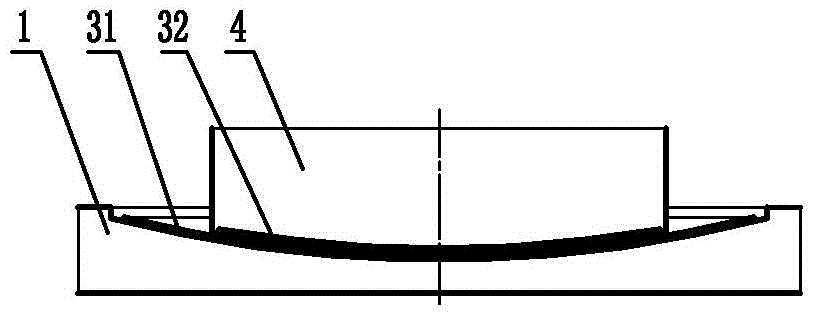 Spherical surface TMD shock absorption control device