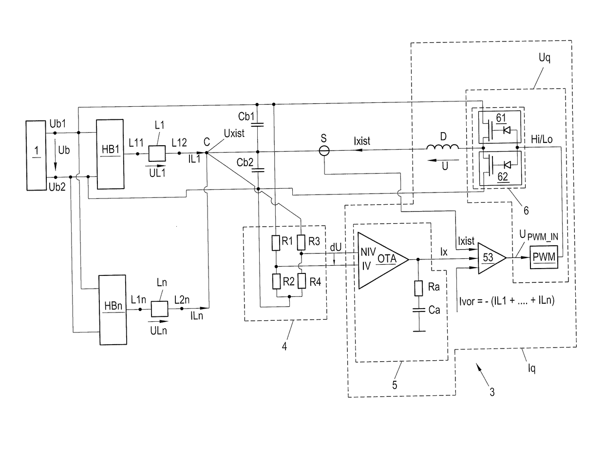 Control of long-stator linear motor coils of long-stator linear motor stator