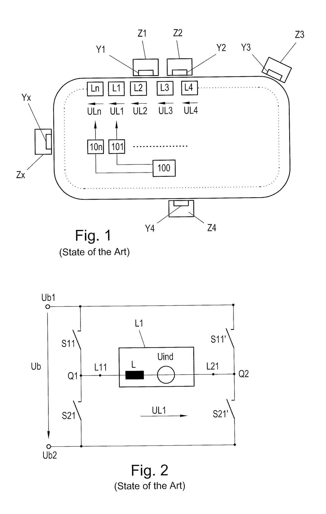 Control of long-stator linear motor coils of long-stator linear motor stator