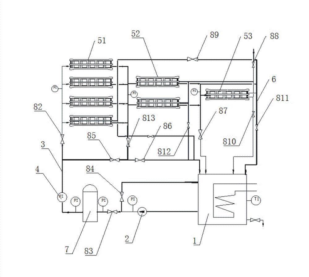 Dynamic simulation experiment platform for reverse osmosis scale inhibitors