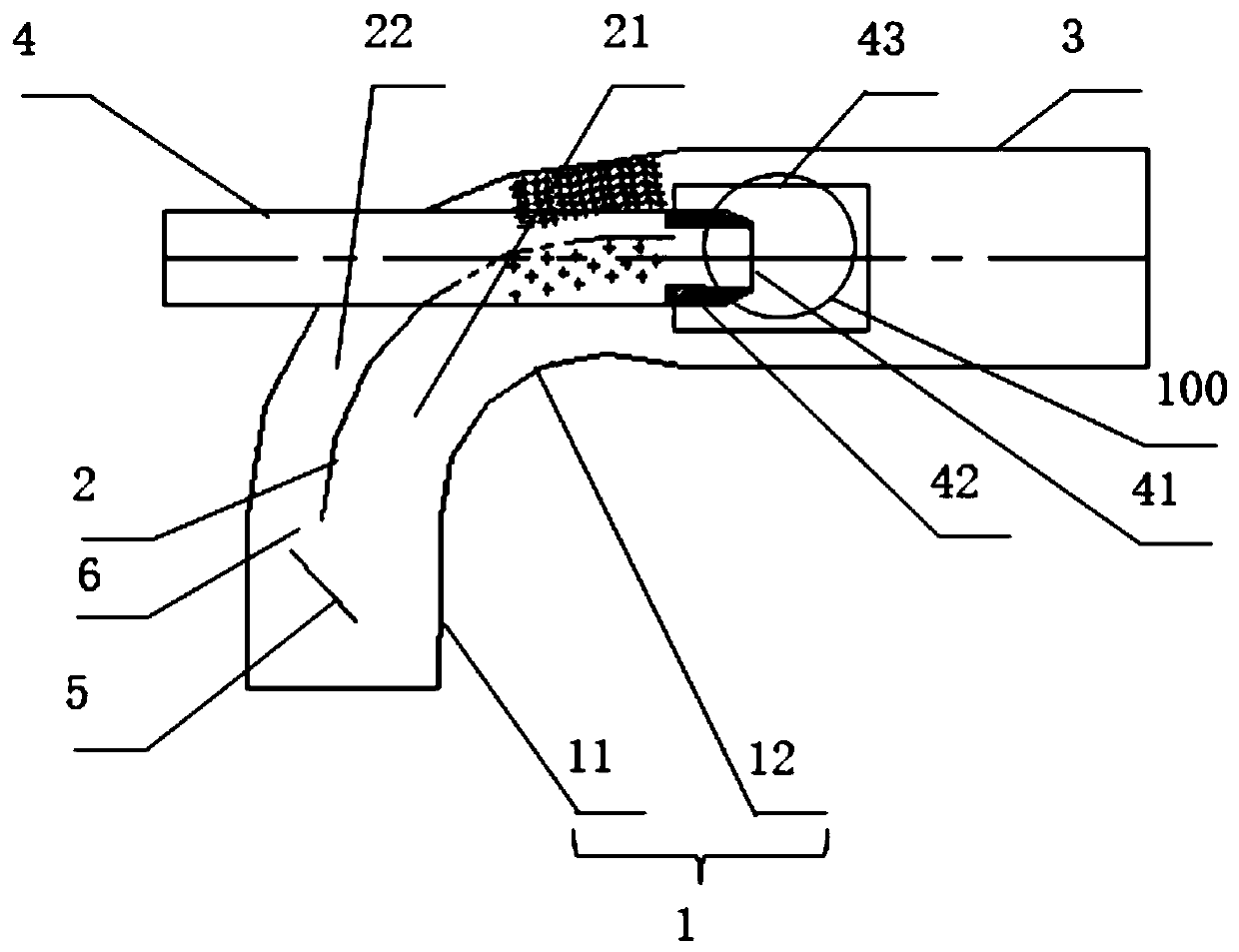 Pulverized coal concentration regulating device