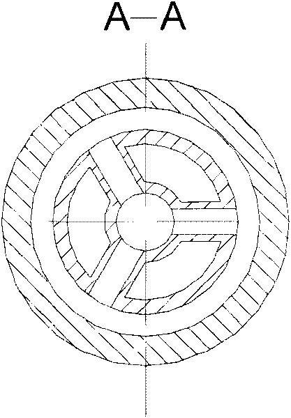 Dual concentric gas-gas nozzle