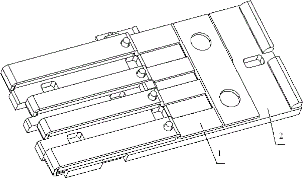 Inner core of USB (Universal Serial Bus) interface, interface and manufacture method