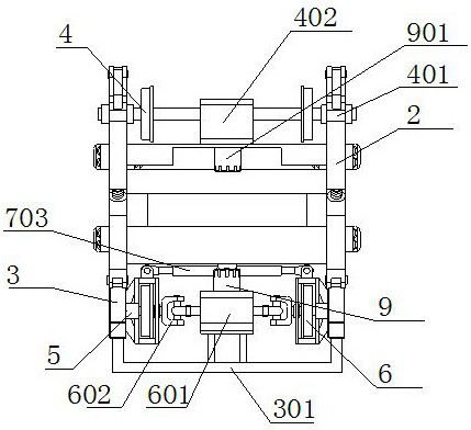 Bogie of railway vehicle and axle box device of bogie