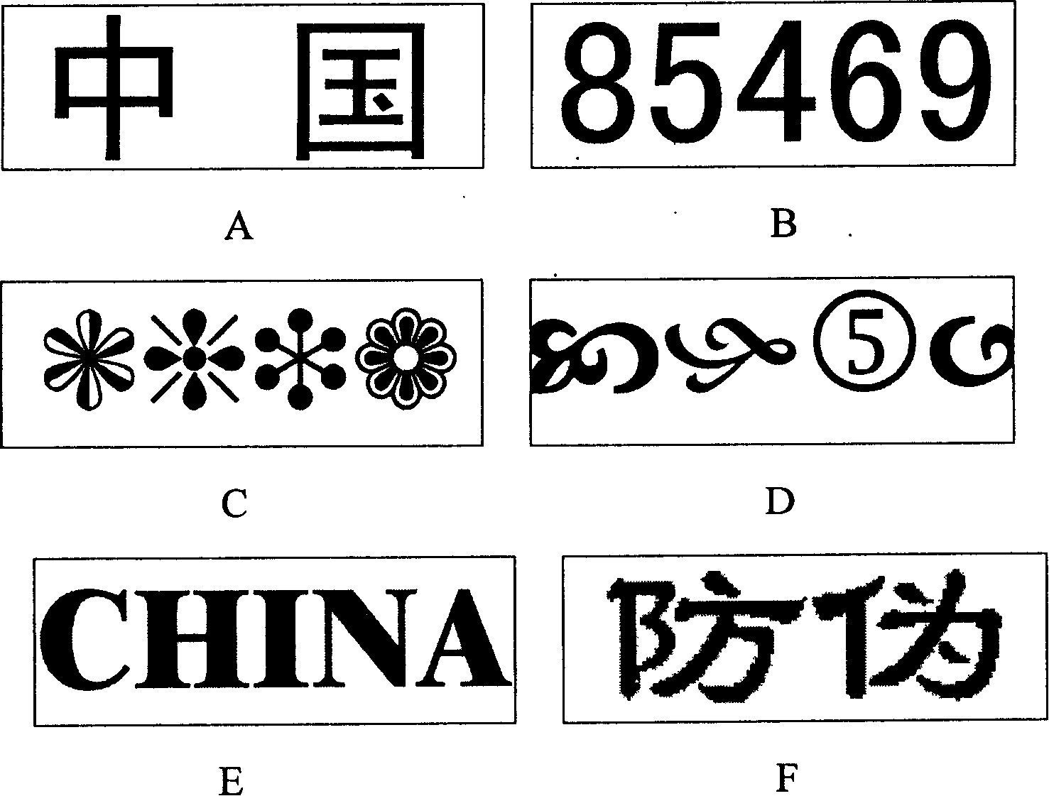 Articles false proof multi-image hiding and fabricating method