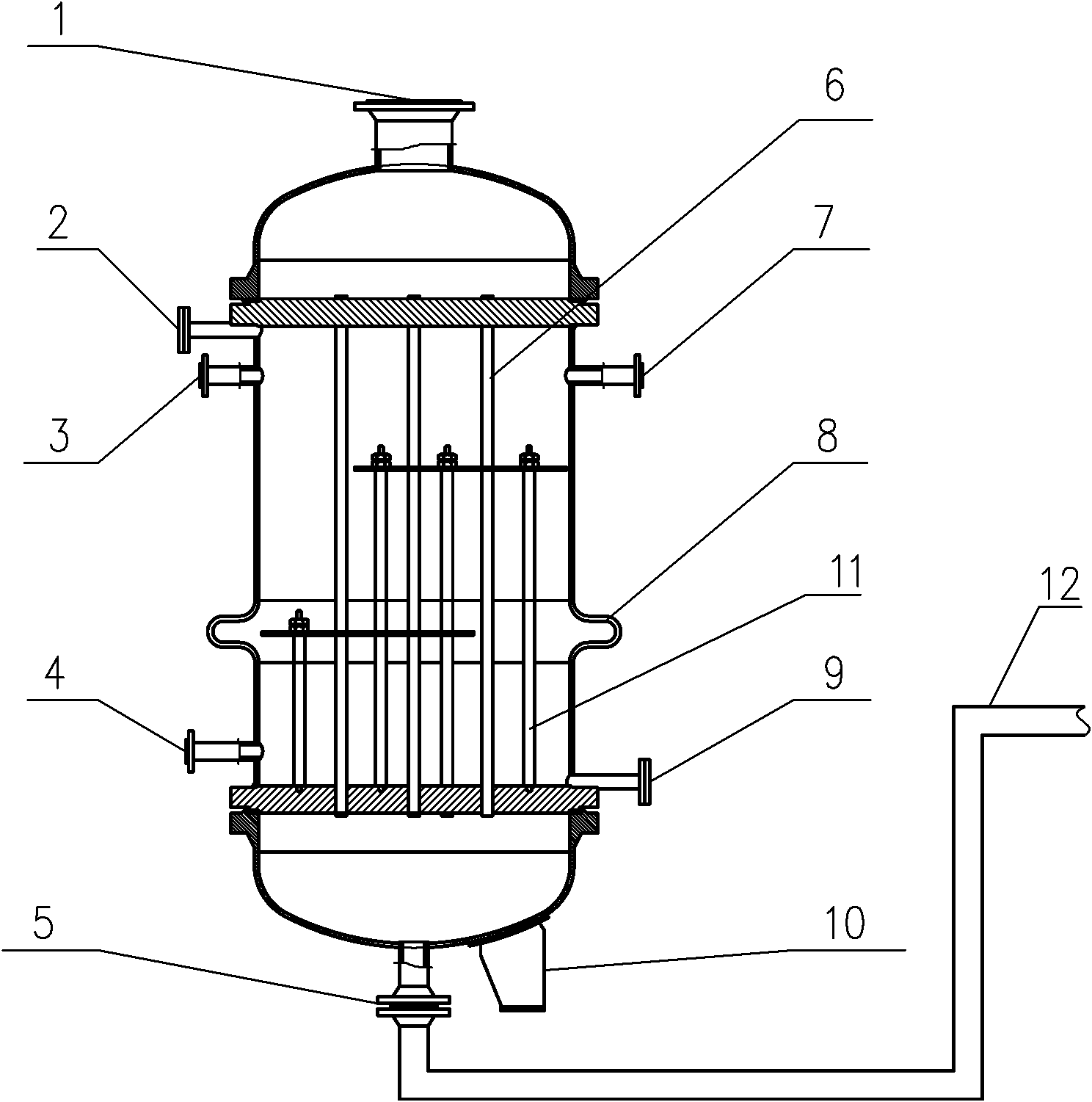 Method and equipment for condensing and cooling flash oil