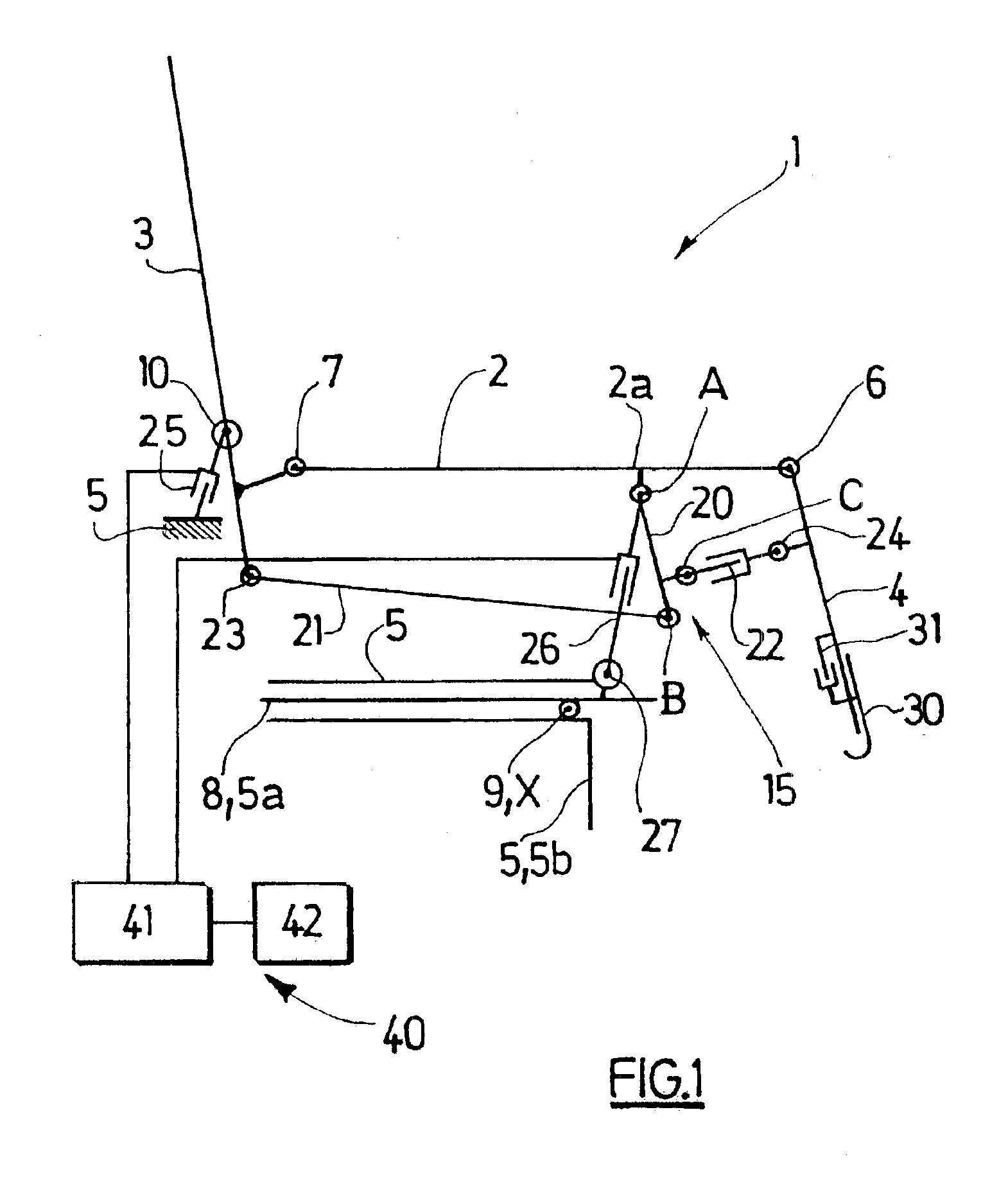 Aircraft seat with synchronized back rest and leg rest