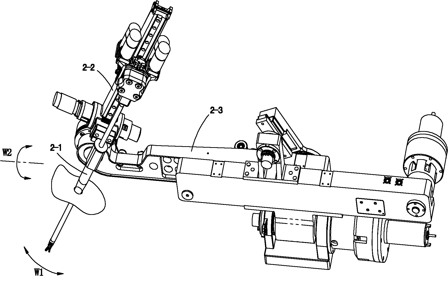 Compact quick-change mechanism of robot for minimally invasive surgery