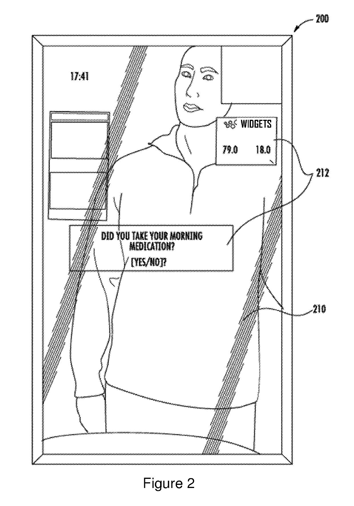 Selectively reducing reflectivity of a display