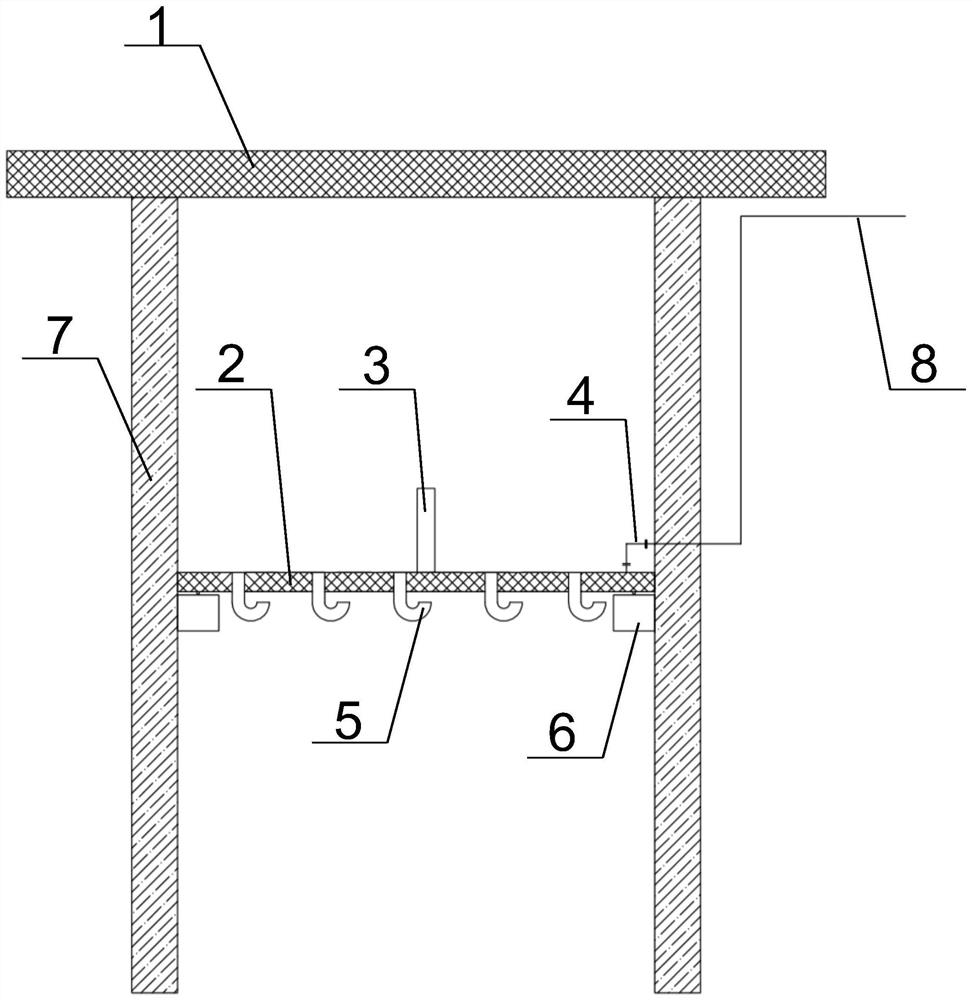 Drainage and deodorization breathing device and inspection well