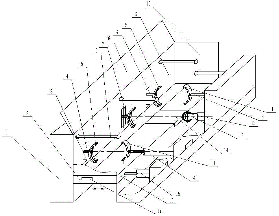 Reed Combine Harvester Automatic Cutting and Baling Device