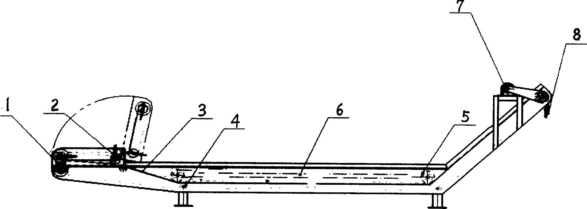 Process and device for immersion direct-cooling continuous production of latex matrix of emulsion explosive