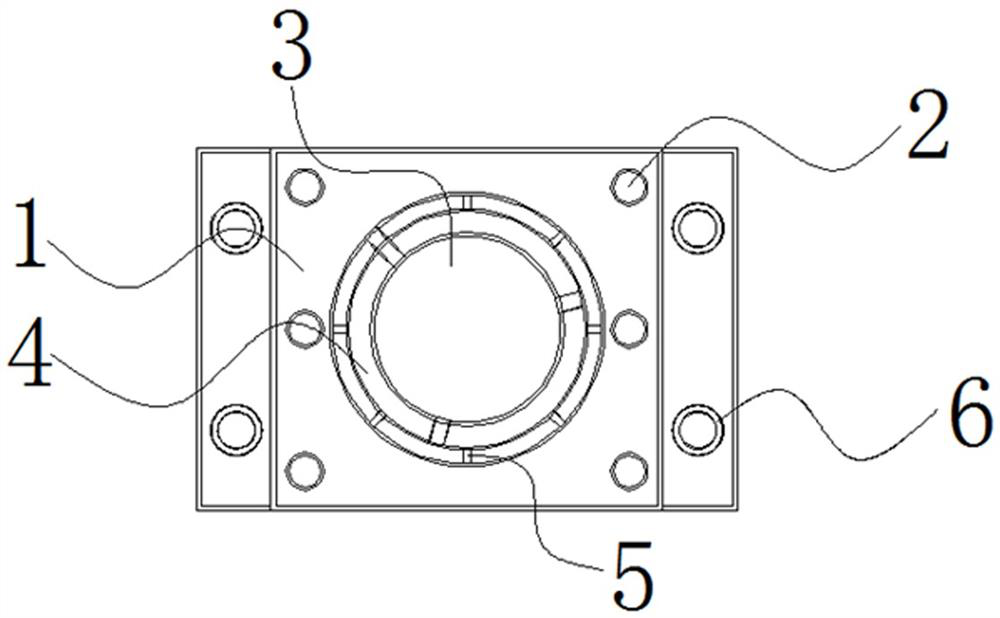 A kind of optical glass forming mold device