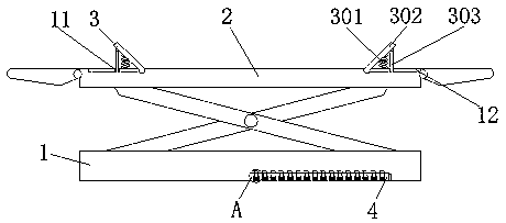 Shear type lifting machine locking assembly