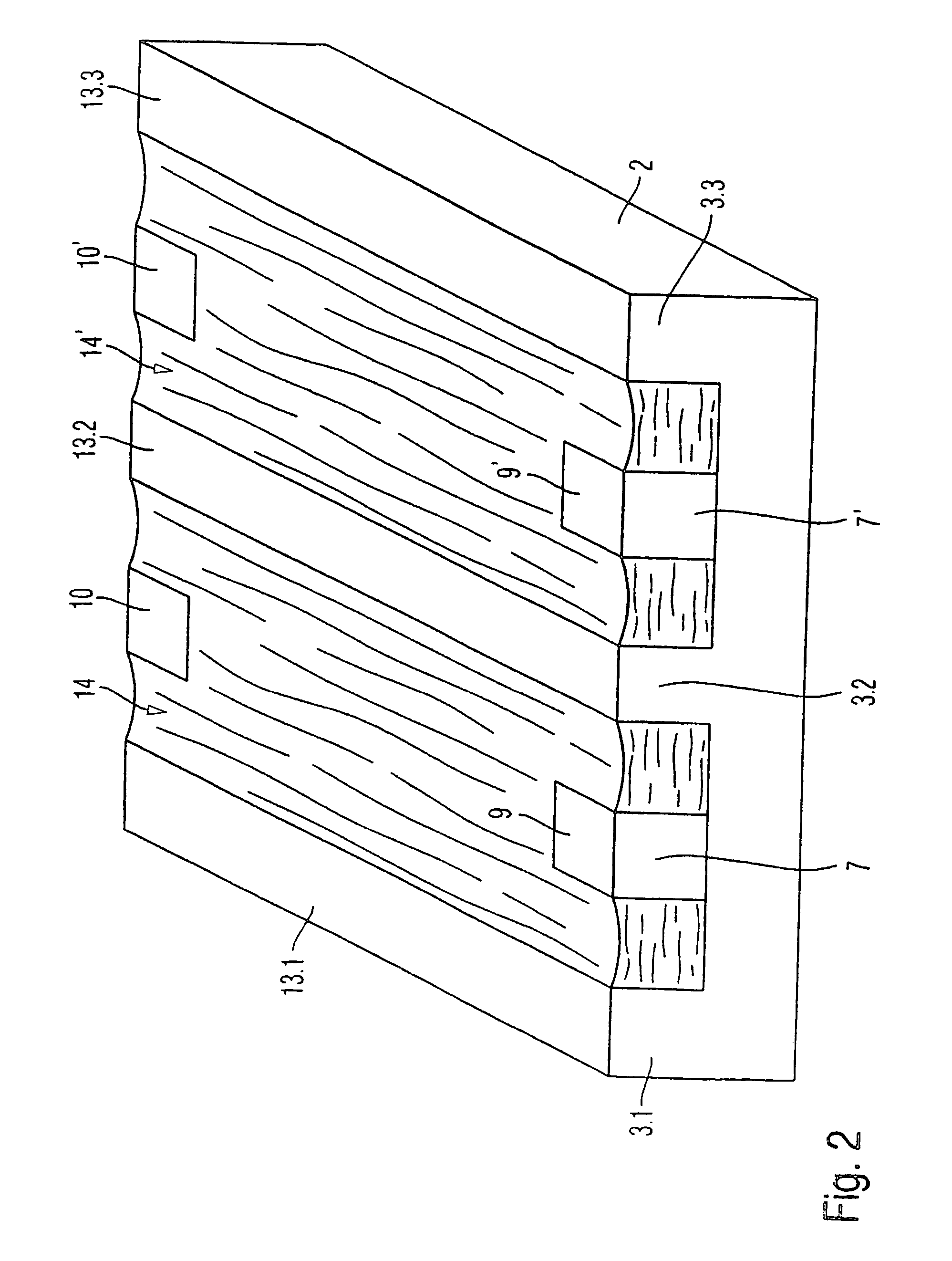 Electronic component comprising a cooling surface