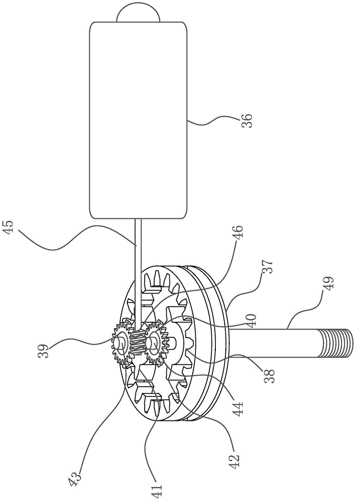 Three-scraper wiper line wheel driving windscreen wiper with flexible wall supporting