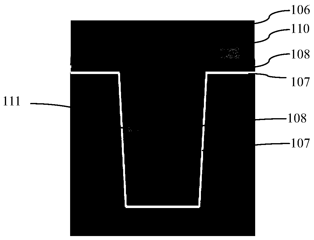 Test structure for monitoring backside-illumination electronegativity intensity and process integration method