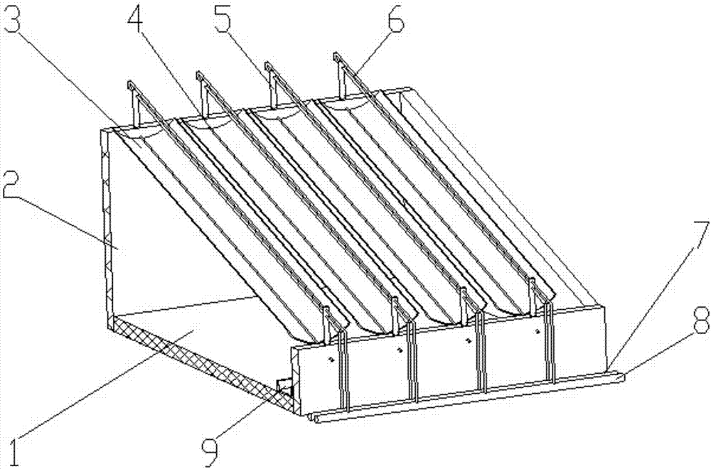 Dynamic Chinese-ink solar-comprehensive-utilization greenhouse device