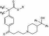 Preparation method of fexofenadine intermediate