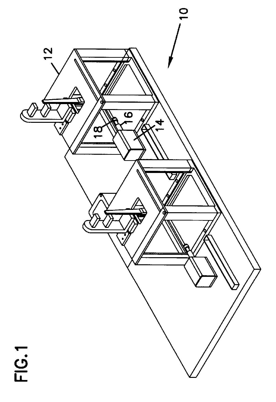 Linear Rail Coating Apparatus and Method